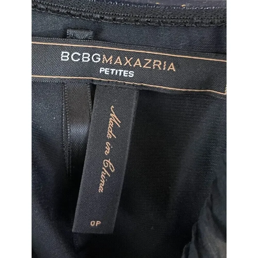 BCBGMaxAzria Black Strapless Maxi Dress - Picture 7 of 12